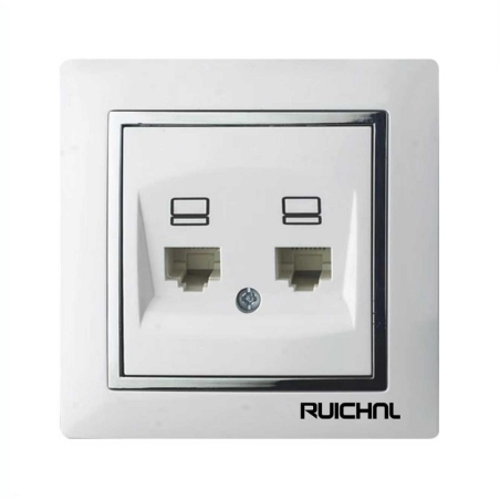 Priză dublă pentru Internet - Instalare ascunsă - RC3616-RJ45674950