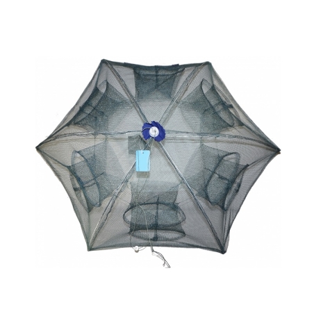 Plasa de pescuit pliabila cu 12 gauri - 31353