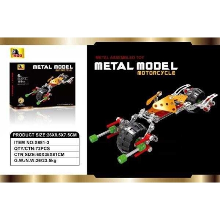 Motor asamblat DIY - X681-3 - 221970
