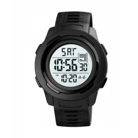 Ceas digital de mână - Skmei - 1731 - Negru/Alb