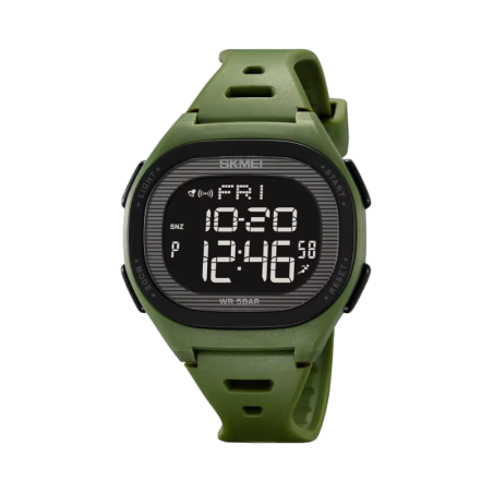 Ceas de mână digitală - Skmei - 2189 - Verde Armată