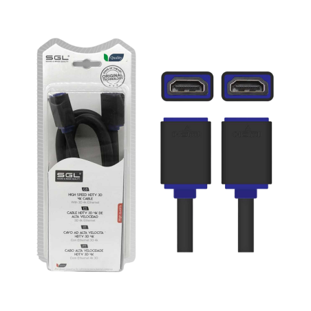 Cablu HDMI cu 2 conectori mamă - A1592CC - 1,5 m - 095707