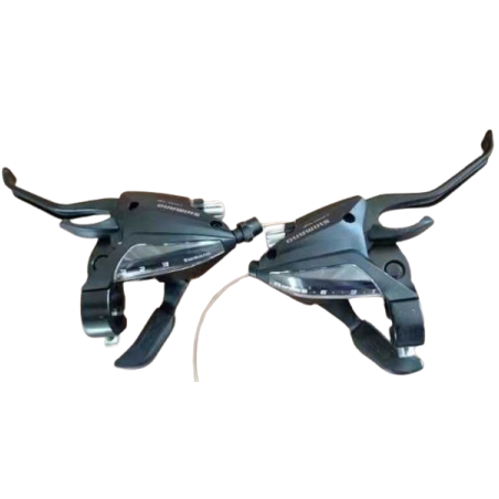 Set manete de viteze pentru biciclete - Leviens - S54-01 - 3+8 viteze - 651858