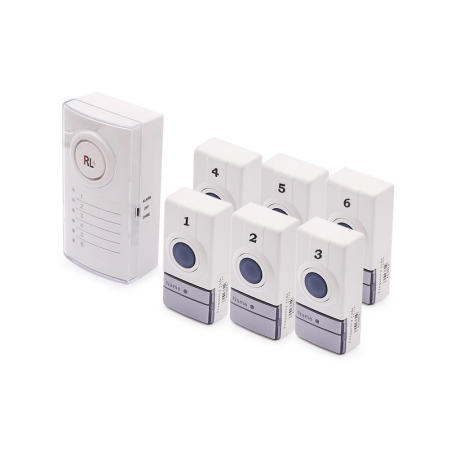Sonerie wireless cu 6 butoane - RL-0506D - 492711