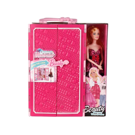 Set papusa cu dulap - DSJ948-3 - 308348