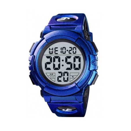 Ceas digital de mână - Skmei - 1258 - Mov/Albastru