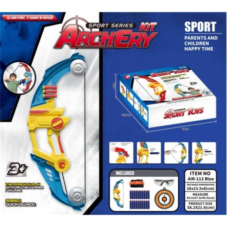Arbaleta pentru copii pentru tragere - AIR -112 - Albastru - 222744