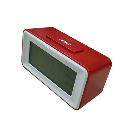 Ceas digital de birou - Ceas deşteptător - 3620 - 662343 - roşu