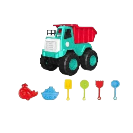 Set camion si accesorii pentru joaca in nisip - 8010 - 305114