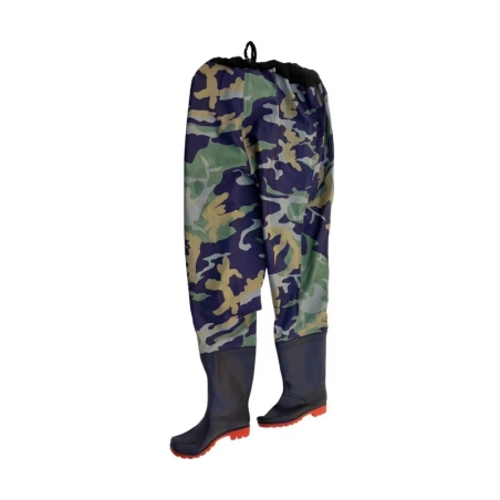 Pantaloni impermeabili cu cizme - Camo - Nr.41 - 31474