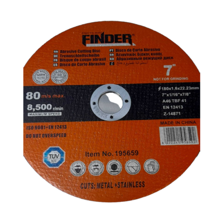 Disc de tăiere - 4,5'' - Finder - 195659