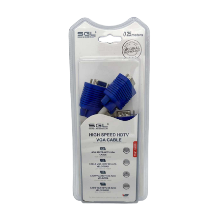Splitter VGA - Splitter - 550-2 - VGA mamă/2xVGA mamă - 25cm - 095905