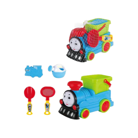 Set cu jucării de plajă și tren - 859 - 305148