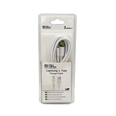 Cablu de incarcare si date - Lightning - D5 - 3m - 099309