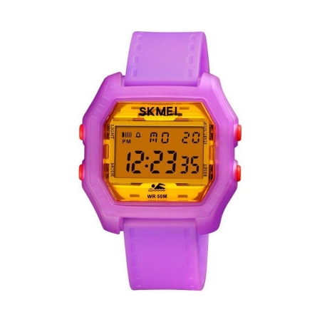 Ceas digital de mână - Skmei - 1623 - Mov
