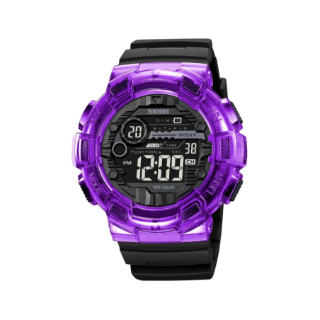 Ceas digital de mână - Skmei - 2110 - Negru/Violet