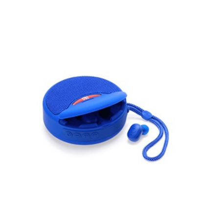 Difuzor Bluetooth wireless cu căști - TG-808 - 883808 - Albastru