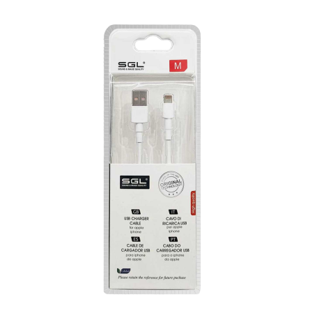 Cablu pentru incarcare rapida si transfer de date - iOS - D5 - 1m - 099286