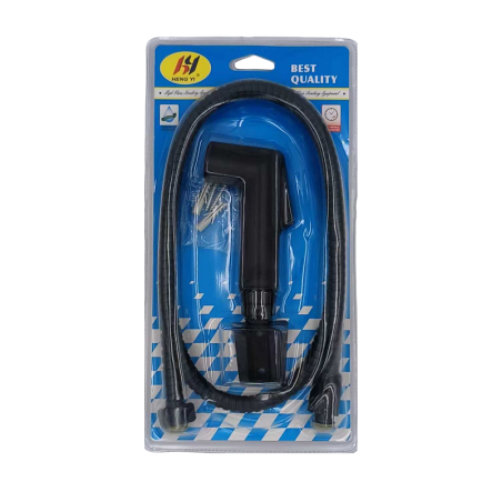 Pistol de dus cu furtun - 1,2 m - Negru - 23064