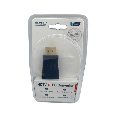 Adaptor video/audio HDMI - mascul/fema - 6043 - 098456