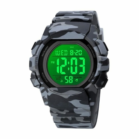 Ceas digital de mână - Skmei - 1771 - 017714 - Verde Armată