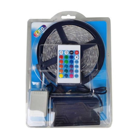 Banda LED - RGB – Banda LED - 5050 - 5m - 12V - 834628