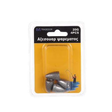 Greutăți conice de pescuit - 30 g - 3 buc - 30141