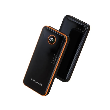 Baterie externa - 10.000mah - 22.5W - P143K - Awei - 888612