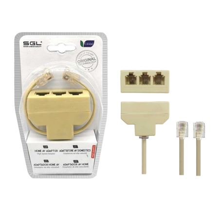Splitter LAN de rețea - Splitter - 3Way - 1783 - 098593