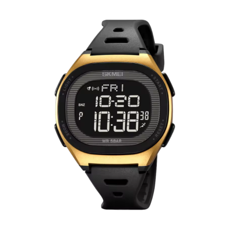 Ceas digital de mână - Skmei - 2189 - Negru/Auriu