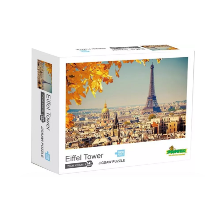 Puzzle 1000 de piese - Turnul Eiffel - 88351F - 310428