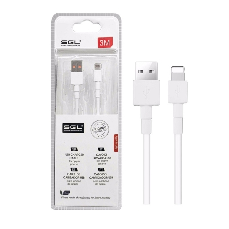 Cablu de incarcare si date - USB la Lightning - 3m - D5 -194721
