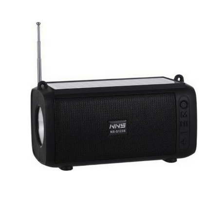 Difuzor Bluetooth Wireless - Solar - NS123S - 881391 - Negru