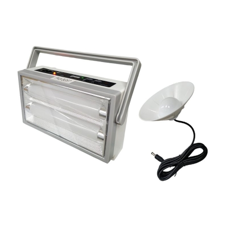 Proiector LED reincarcabil cu panou solar - 7728-2 - 777287