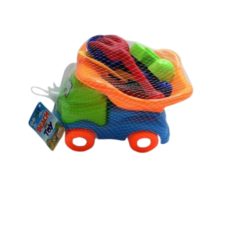 Cutie de nisip pentru copii cu camion - 208A - 145695