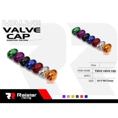 Set capace de supapă anvelope auto - R -Z17102-4U - 140519