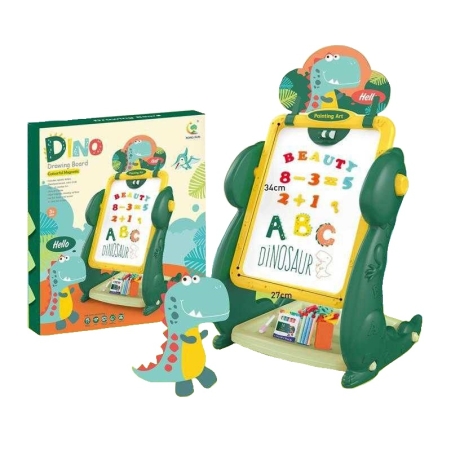 Tablă educativă de desen și scris - Dinozaur - 3659C - 684936