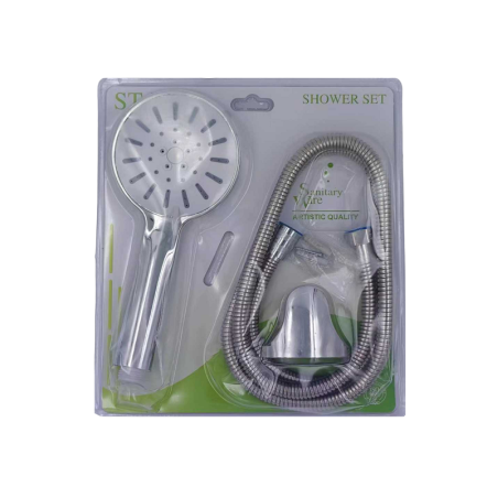 Cap de dus cu reglare a presiunii si furtun - 1,5m - 23069