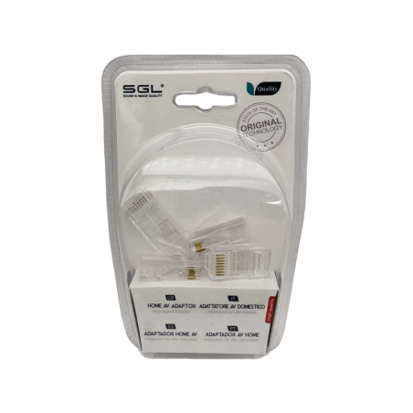 Capace pentru cabluri de retea - RJ45 - 8p8c -4 - 4 buc. - 098623