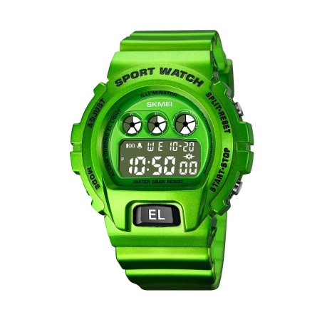 Ceas digital de mână - Skmei - 1813 - Verde