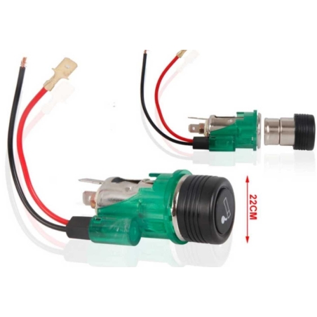 Bricheta auto cu iluminare incorporata - HQ -6105 - 22mm - 12V - 964922