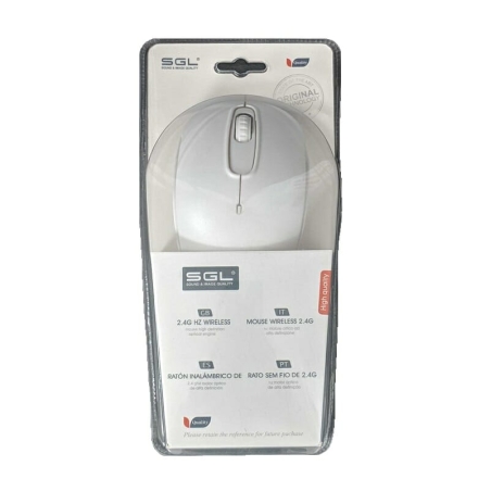 Mouse fără fir - K012C - Alb - 177289