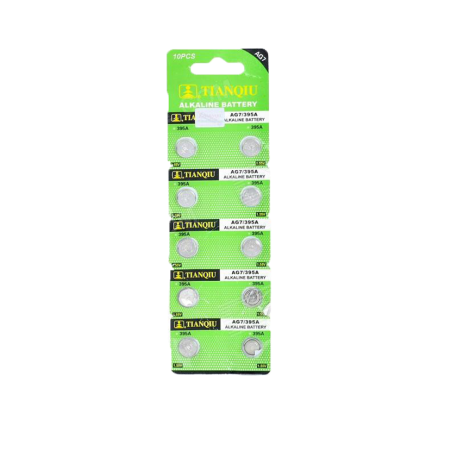 Baterii AG7/LR927H/395A - 1,5V - 10 buc. - 681071