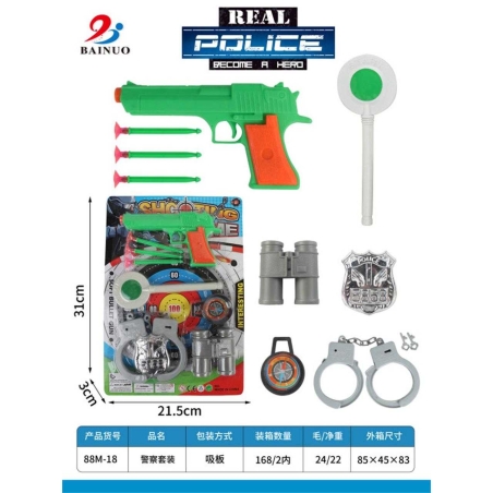 Set Poliție Copii - 88M-18 - 222189