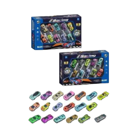 Set cărucioare de curse - 20buc - WJ950-339 - 305179
