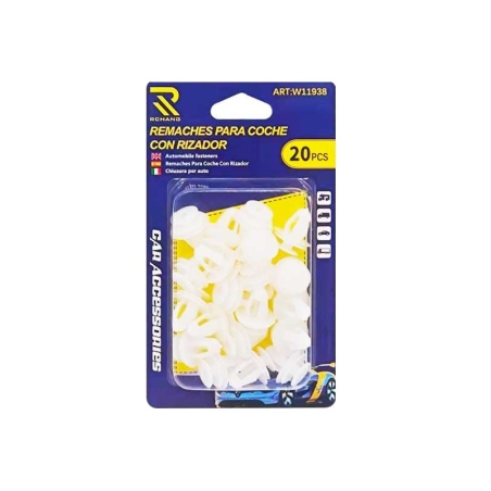 Set 20 de cleme din plastic pentru autoturisme - TH -411- 119216
