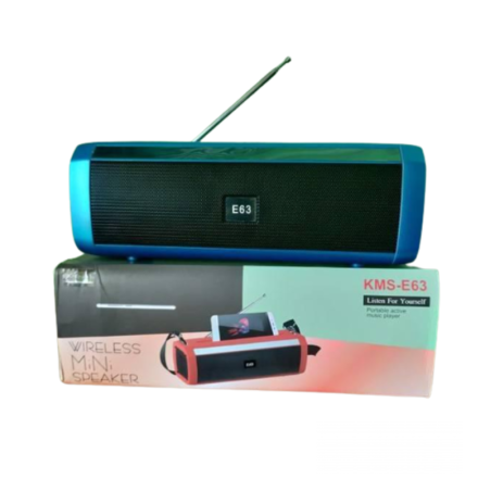Difuzor Bluetooth fără fir - KMS-E63 - 886403 - Albastru