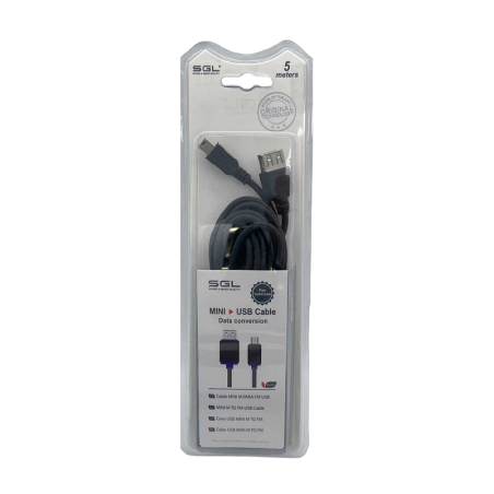 Cablu de transfer de date - Date - 17S - USB - A mamă/USB mini masculin - 1,5 m - 097480