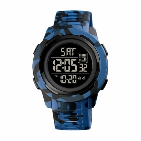 Ceas de mână digitală - Skmei - 1731 - Albastru Armată