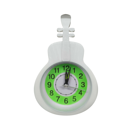 Ceas de birou - Ceas cu alarmă - Vioară - HA-665Y - 866659 - Alb